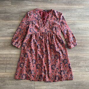 Madewell Silk Paisley Dress